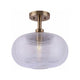 Canarm - Canarm Ivah Semi Flush Mount - Lights Canada