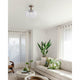 Canarm - Canarm Ivah Semi Flush Mount - Lights Canada