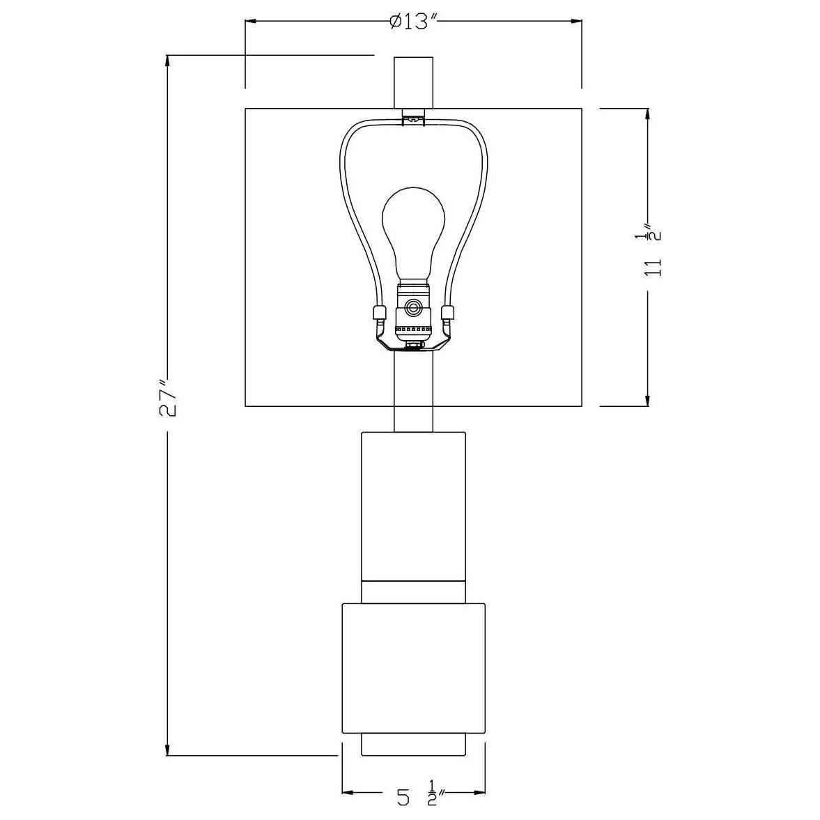 Flow Decor - Java Table Lamp - Lights Canada