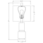 Flow Decor - Java Table Lamp - Lights Canada