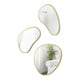 Umbra - Hubba Pebble Mirrors (Set of 3) - Lights Canada