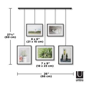 Umbra - Exhibit Gallery Picture Frame Set - Lights Canada