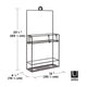 Umbra - Cubiko Shower Caddy - Lights Canada