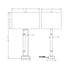 Flow Decor - Juliette Table Lamp - Lights Canada