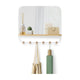 Umbra - Estique Mirror with Hooks - Lights Canada