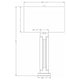 Flow Decor - Kipling Table Lamp - Lights Canada