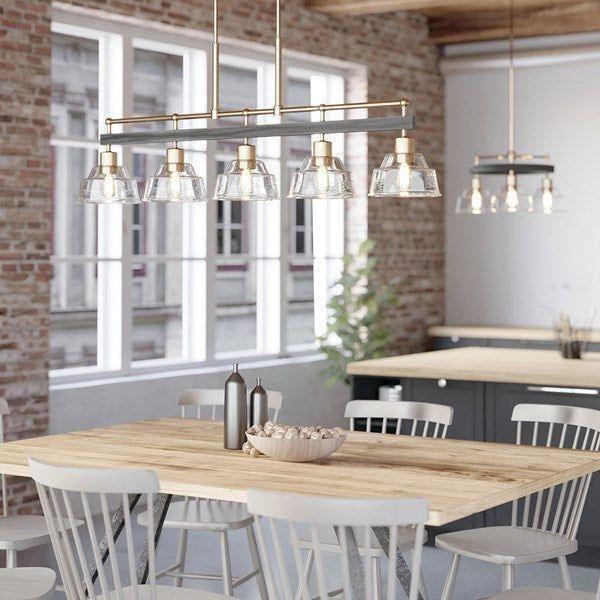 Kichler - Kichler Eastmont Linear Chandelier 5Lt - Lights Canada