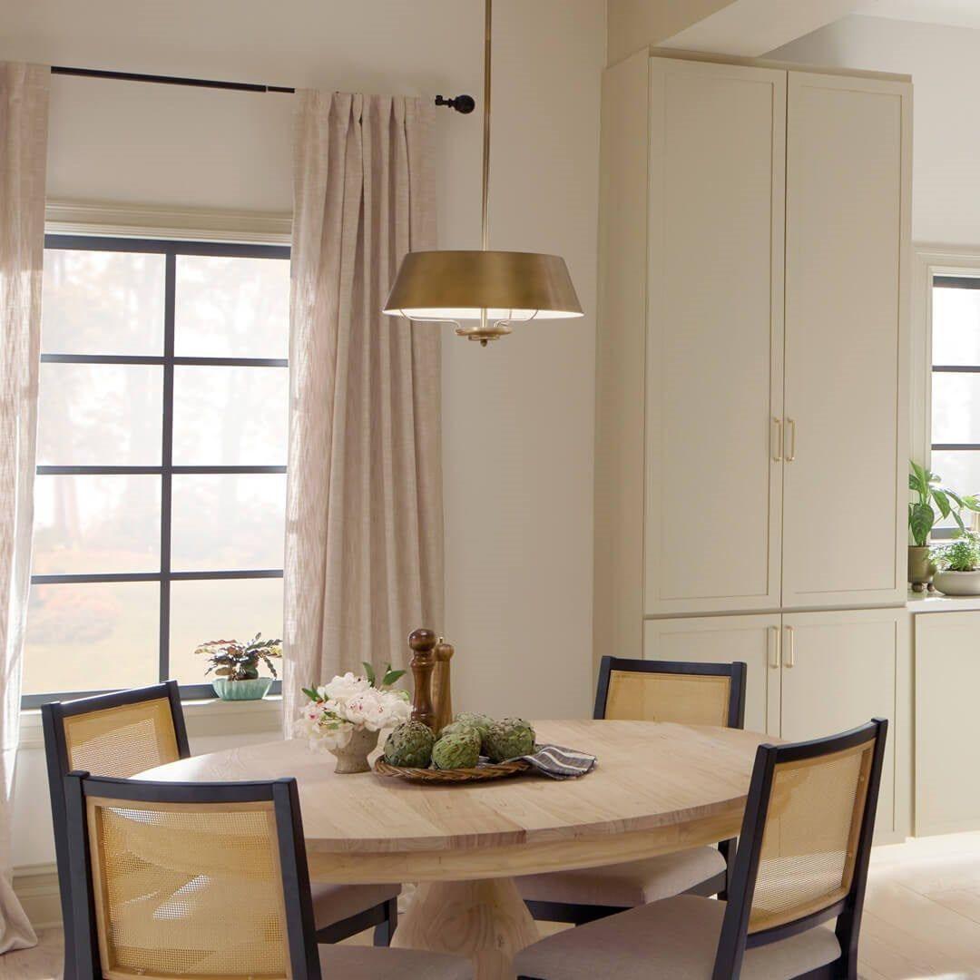 Kichler - Luella 16" 3-Light Convertible Pendant - Lights Canada
