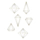 Umbra - Prisma Wall Decor (Set of 6) - Lights Canada