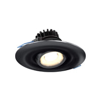 4 Inch Round Recessed LED Gimbal Light in 5CCT
