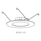 DALS - Round Led Retrofit Recessed Light - Lights Canada