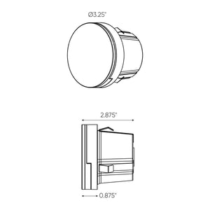 DALS - Round Led Step Light - Lights Canada