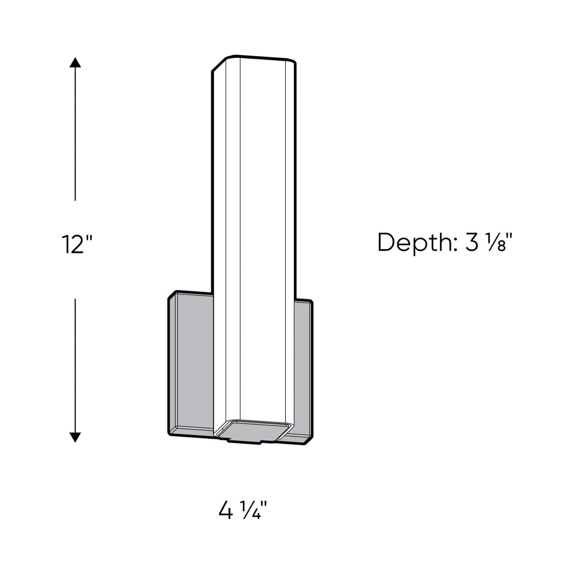 DALS - 12" CCT Glass LED Vanity Light - Lights Canada