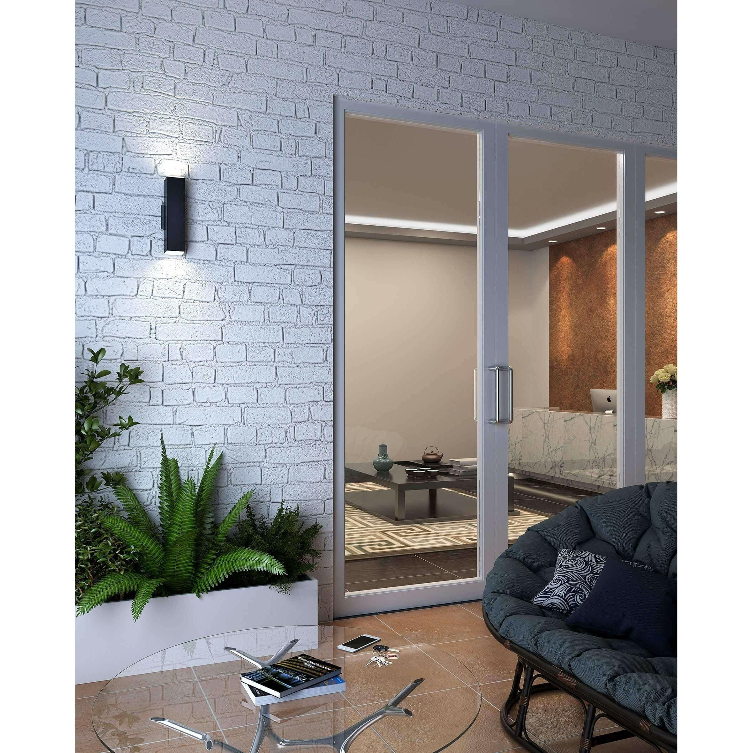 DALS - Square Adjustable Led Cylinder Sconce - Lights Canada