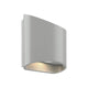 DALS - Oval Up/Down Led Wall Sconce - Lights Canada