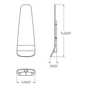 DALS - Ultr Slim Led Wall Sconce - Lights Canada