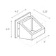 DALS - Trapezoidal Led Wall Sconce - Lights Canada