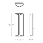 DALS - 11 Inch Indirect Linear LED Wall Sconce - Lights Canada