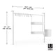 Umbra - Anywhere Kitchen Tension Organizer - Lights Canada
