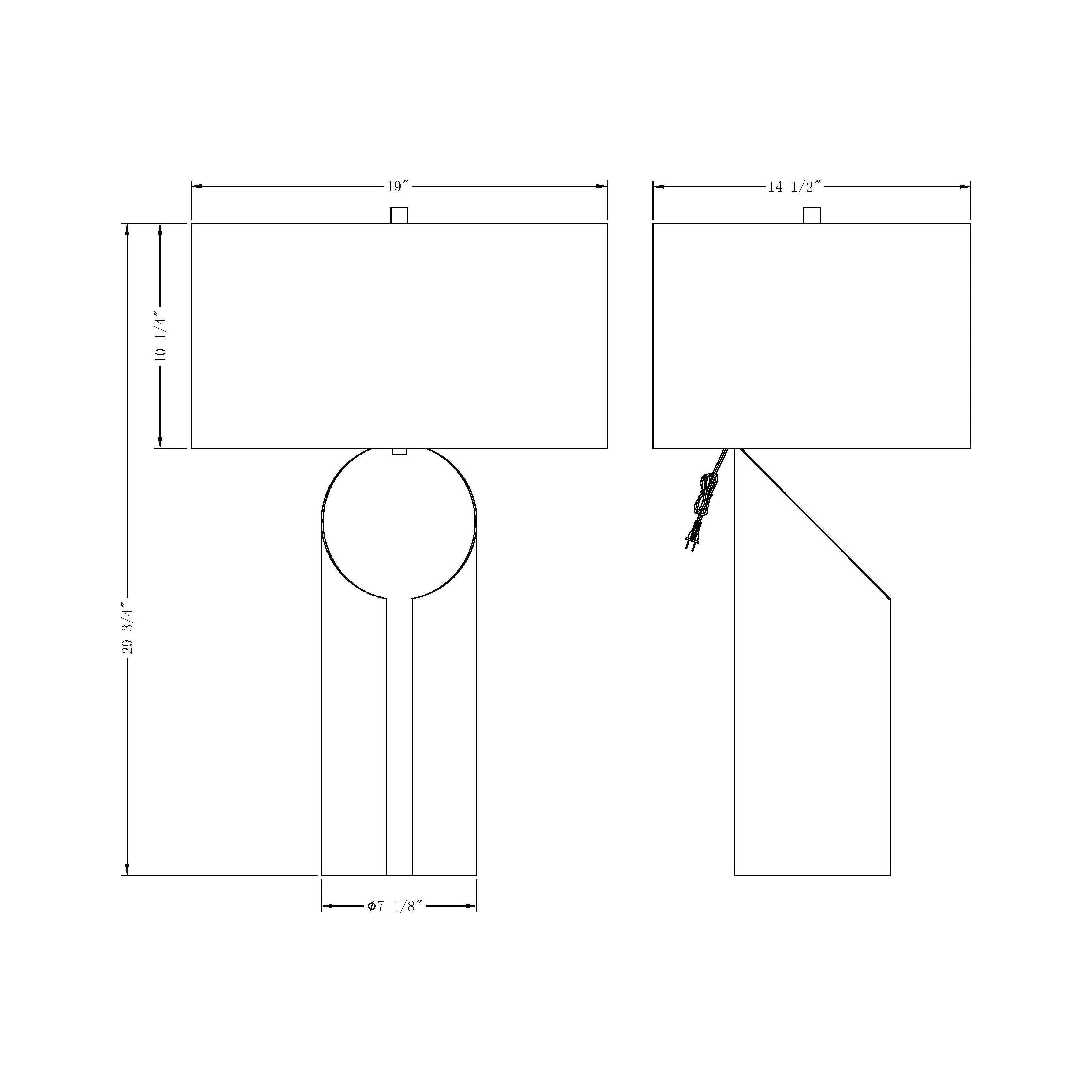 Flow Decor - Lena Table Lamp - Lights Canada