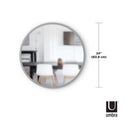 Umbra - Hub Decorative Round Wall Mirror - Lights Canada