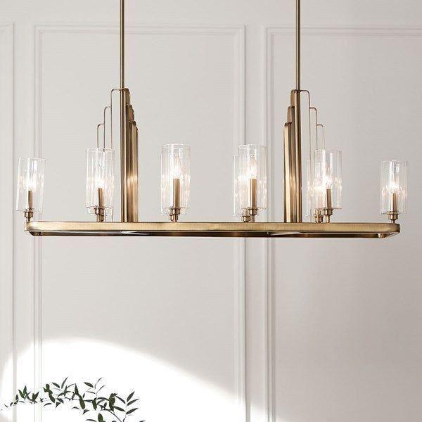 Kichler - Kichler Kimrose Linear Chandelier 10Lt - Lights Canada