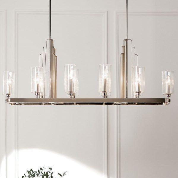 Kichler - Kichler Kimrose Linear Chandelier 10Lt - Lights Canada