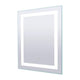 Canarm - LED Square Lighted Mirror - Lights Canada
