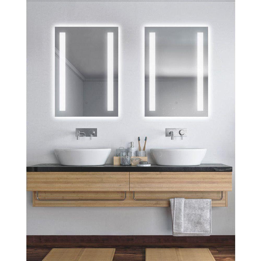 Canarm - LED Square Lighted Mirror - Lights Canada