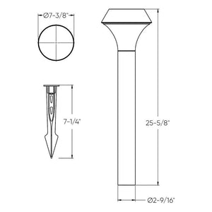 DALS - 26" Pathlight Lantern - Lights Canada