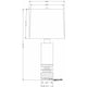 Flow Decor - Marcia Table Lamp - Lights Canada