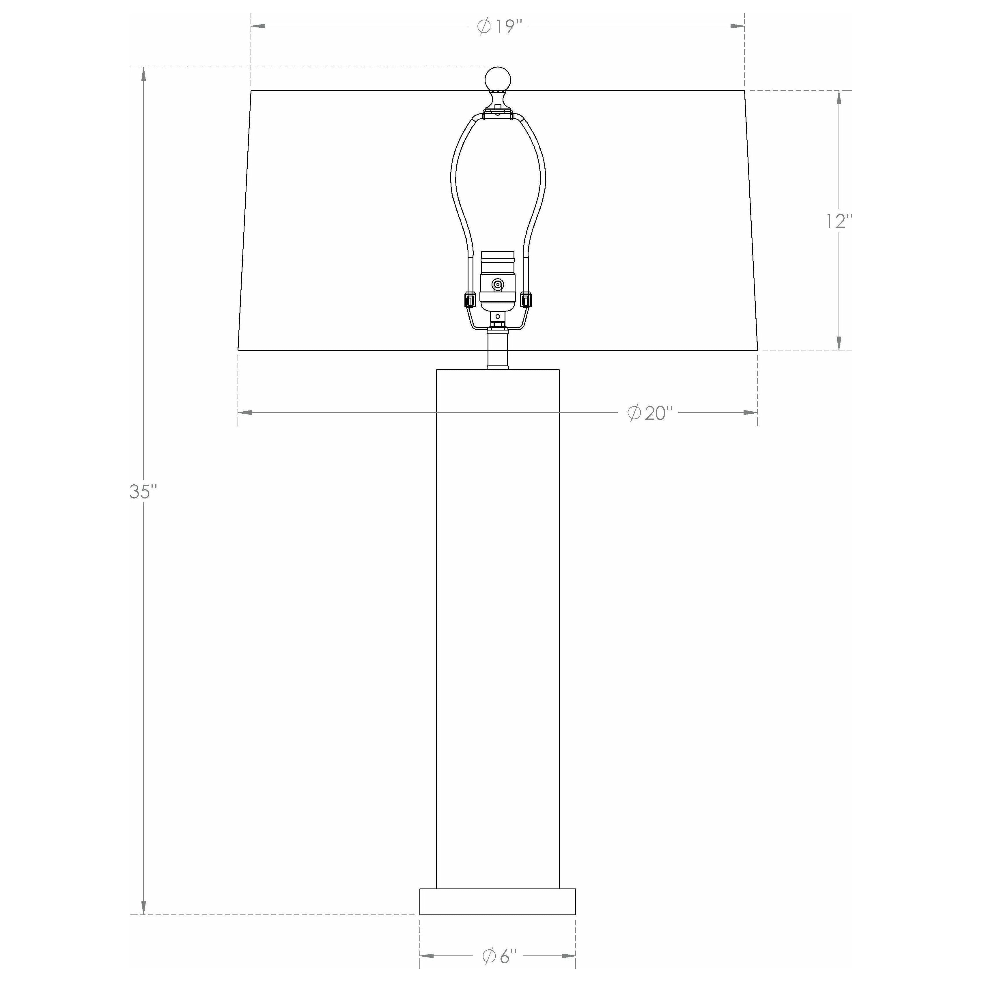 Flow Decor - Melville Table Lamp - Lights Canada