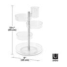 Umbra - Pirouette Cosmetic Organizer - Lights Canada
