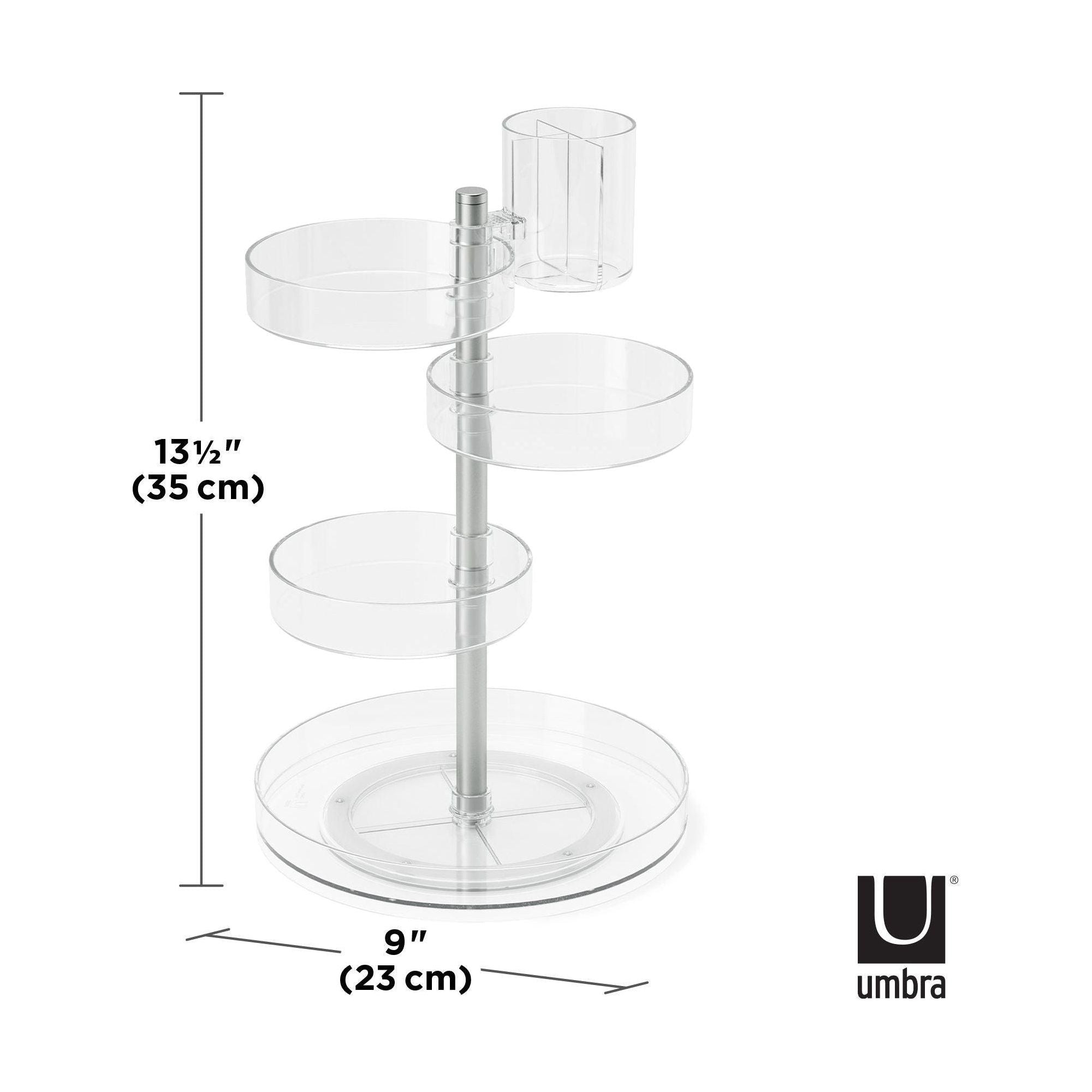 Umbra - Pirouette Cosmetic Organizer - Lights Canada