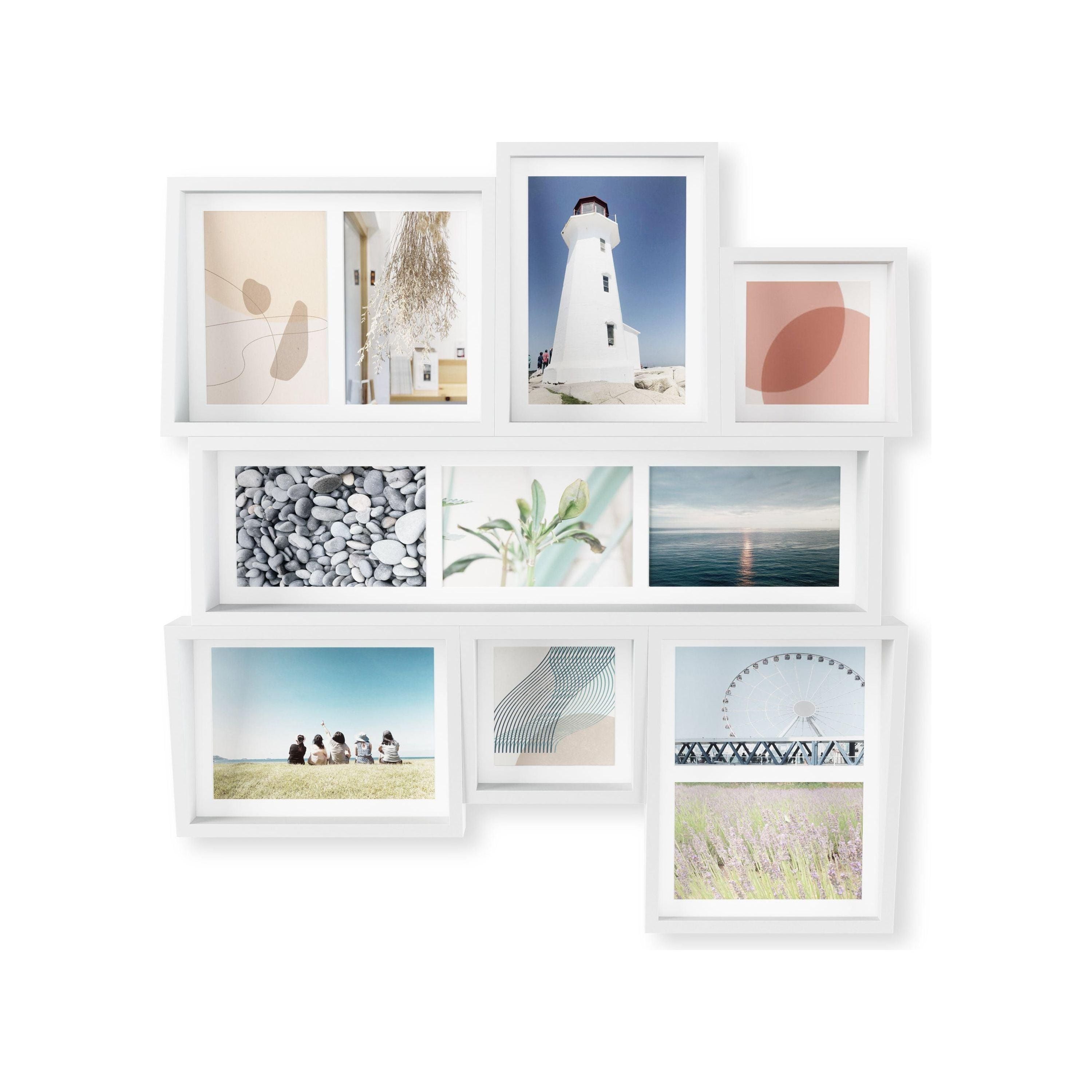 Umbra - Edge Multi-Photo Wall Display - Lights Canada
