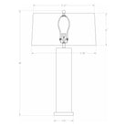 Flow Decor - Miranda Table Lamp - Lights Canada