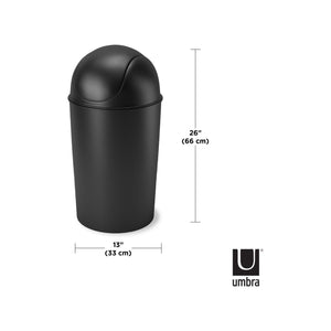 Umbra - Grand 10 Gallon (38L) Trash Can - Lights Canada