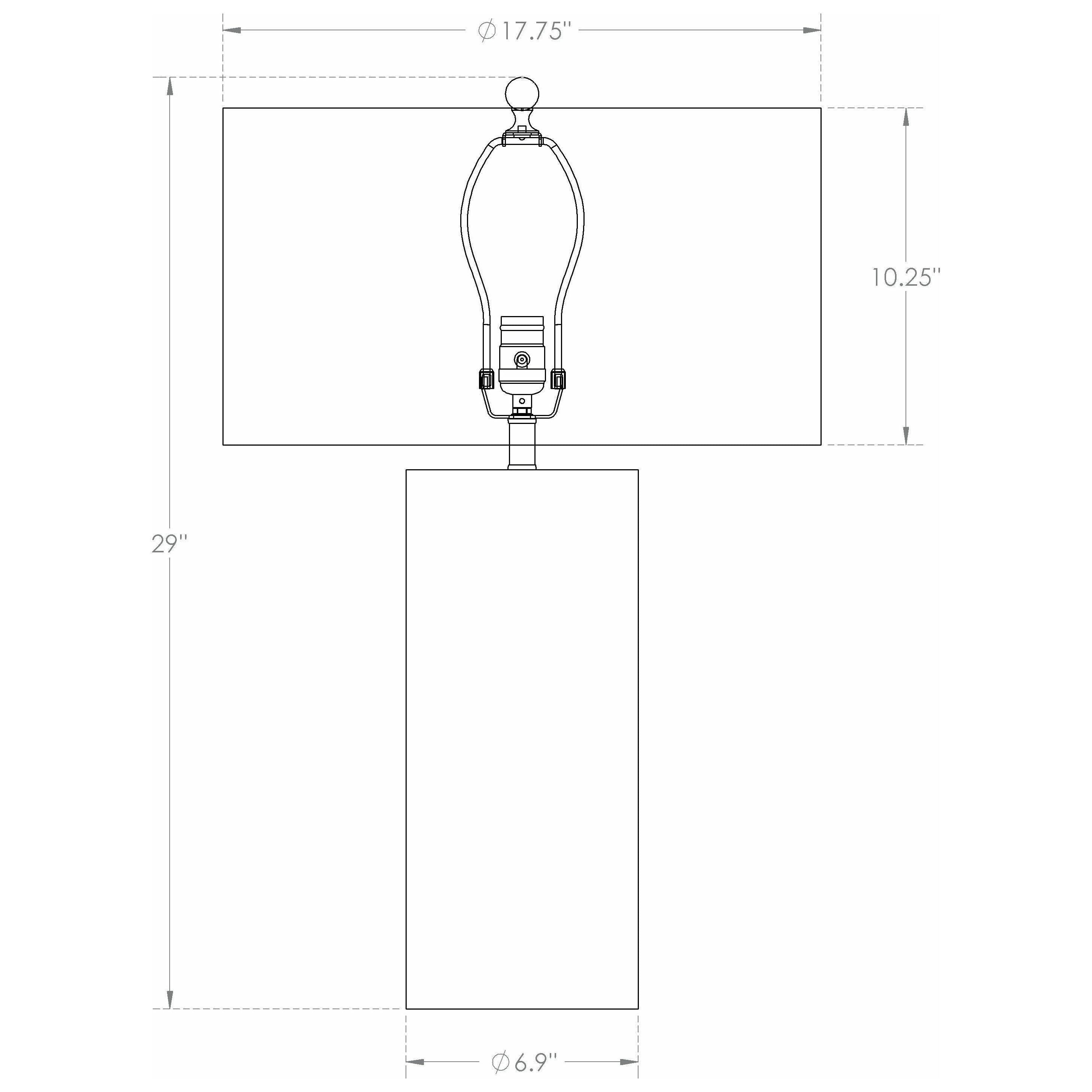 Flow Decor - Moraine Table Lamp - Lights Canada