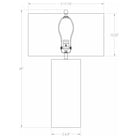 Flow Decor - Moraine Table Lamp - Lights Canada