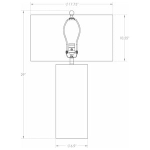 Flow Decor - Moraine Table Lamp - Lights Canada