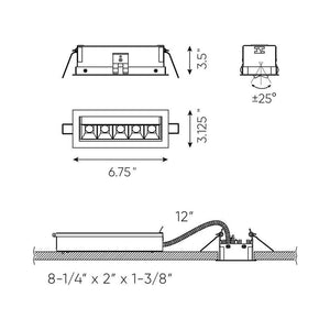 DALS - Microspot Adjustable Led Recessed Down Light - Lights Canada