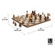 Umbra - Wobble Chess Set - Lights Canada
