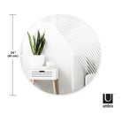 Umbra - Ridge 24" Wall Mirror - Lights Canada