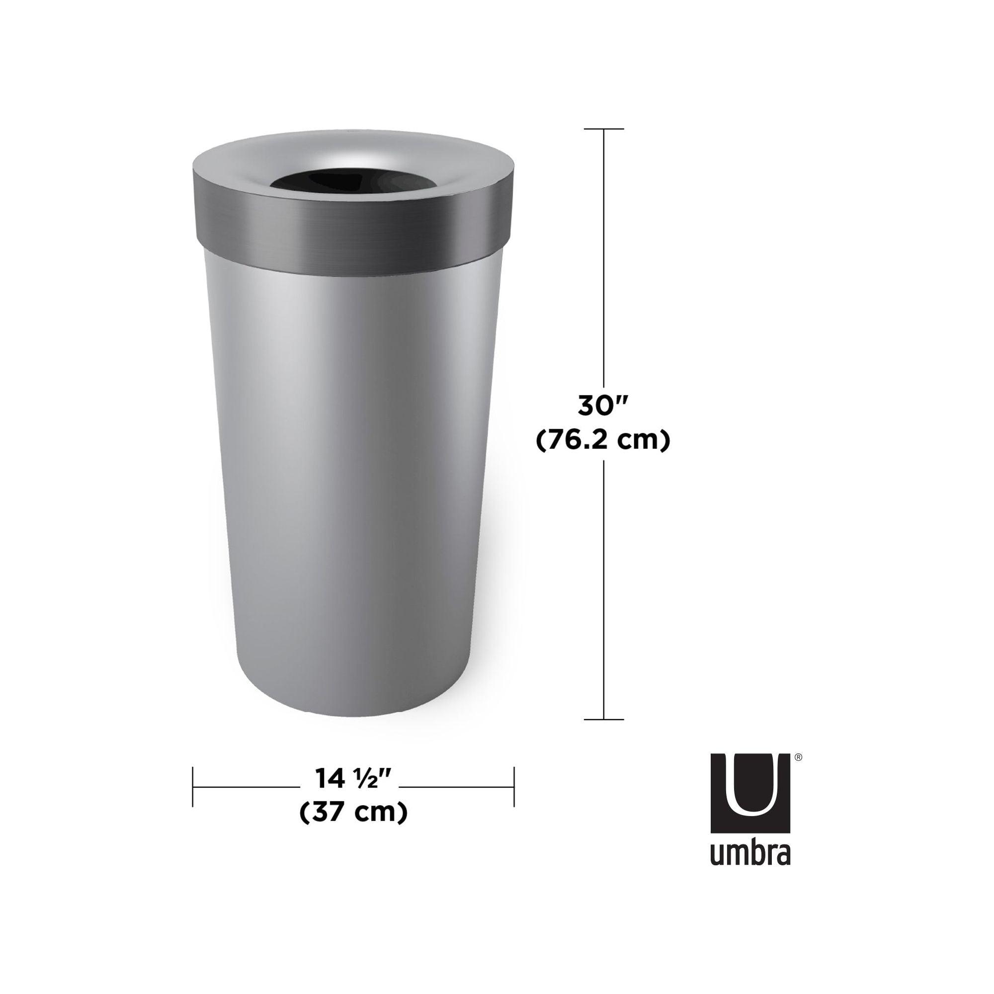Umbra - Vento 16.5 Gallon (62L) Trash Can - Lights Canada