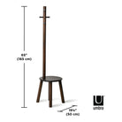 Umbra - Pillar Stool and Coatrack - Lights Canada