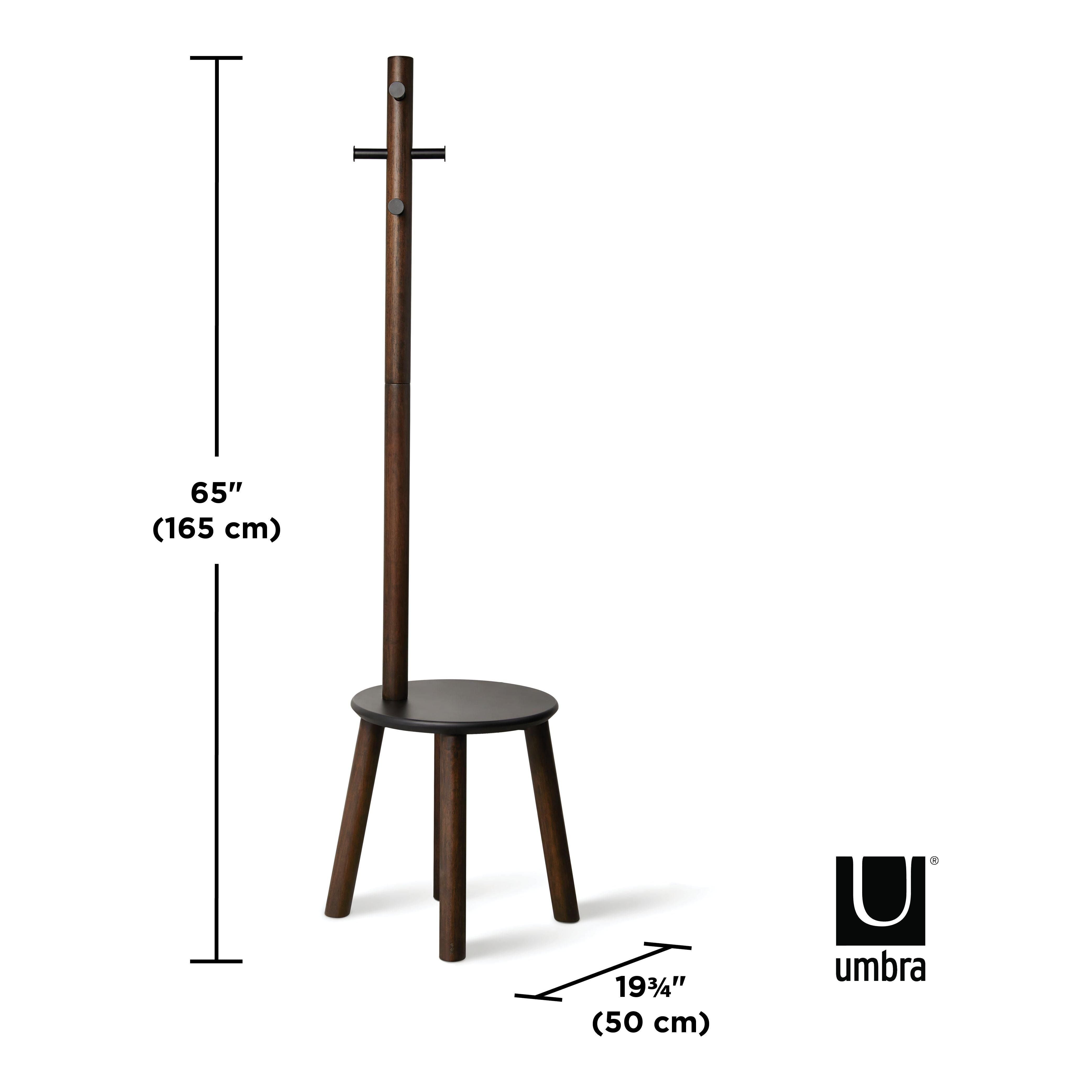 Umbra - Pillar Stool and Coatrack - Lights Canada