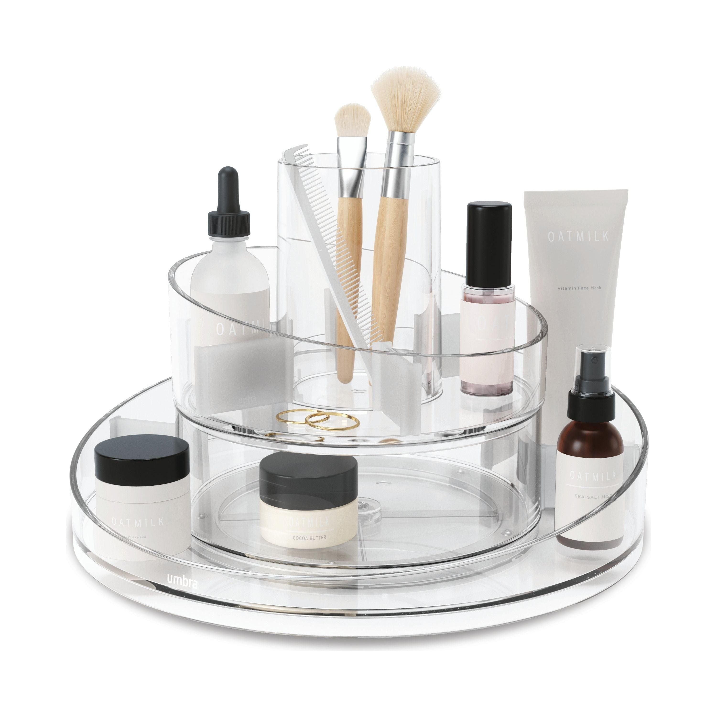 Umbra - Cascada Rotating Cosmetics Organizer - Lights Canada