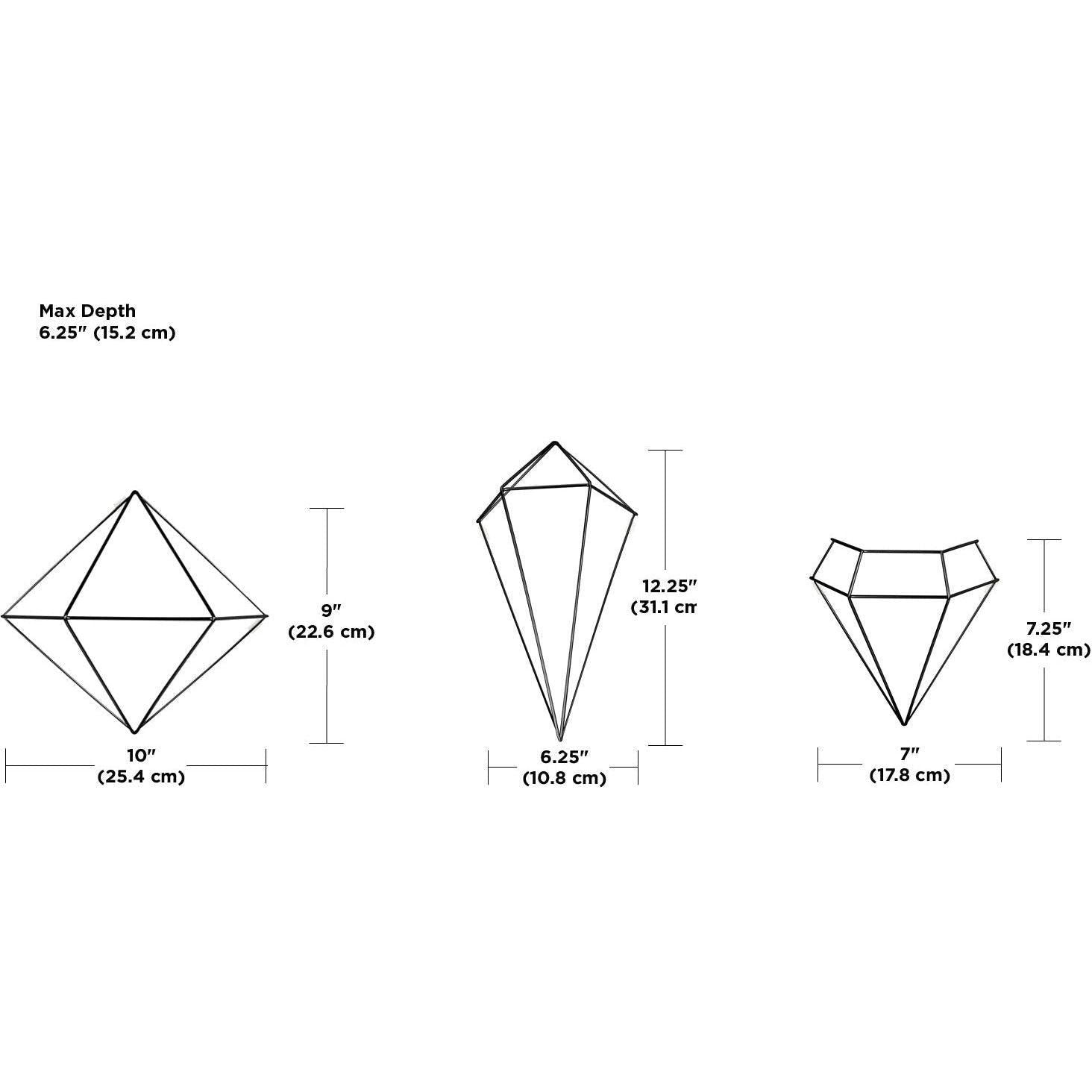 Umbra - Prisma Wall Decor (Set of 6) - Lights Canada