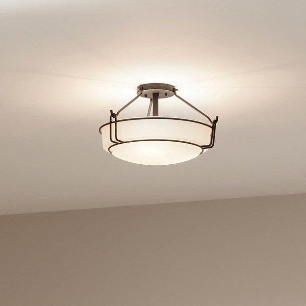 Kichler - Kichler Alkire Semi Flush 3 Light - Lights Canada