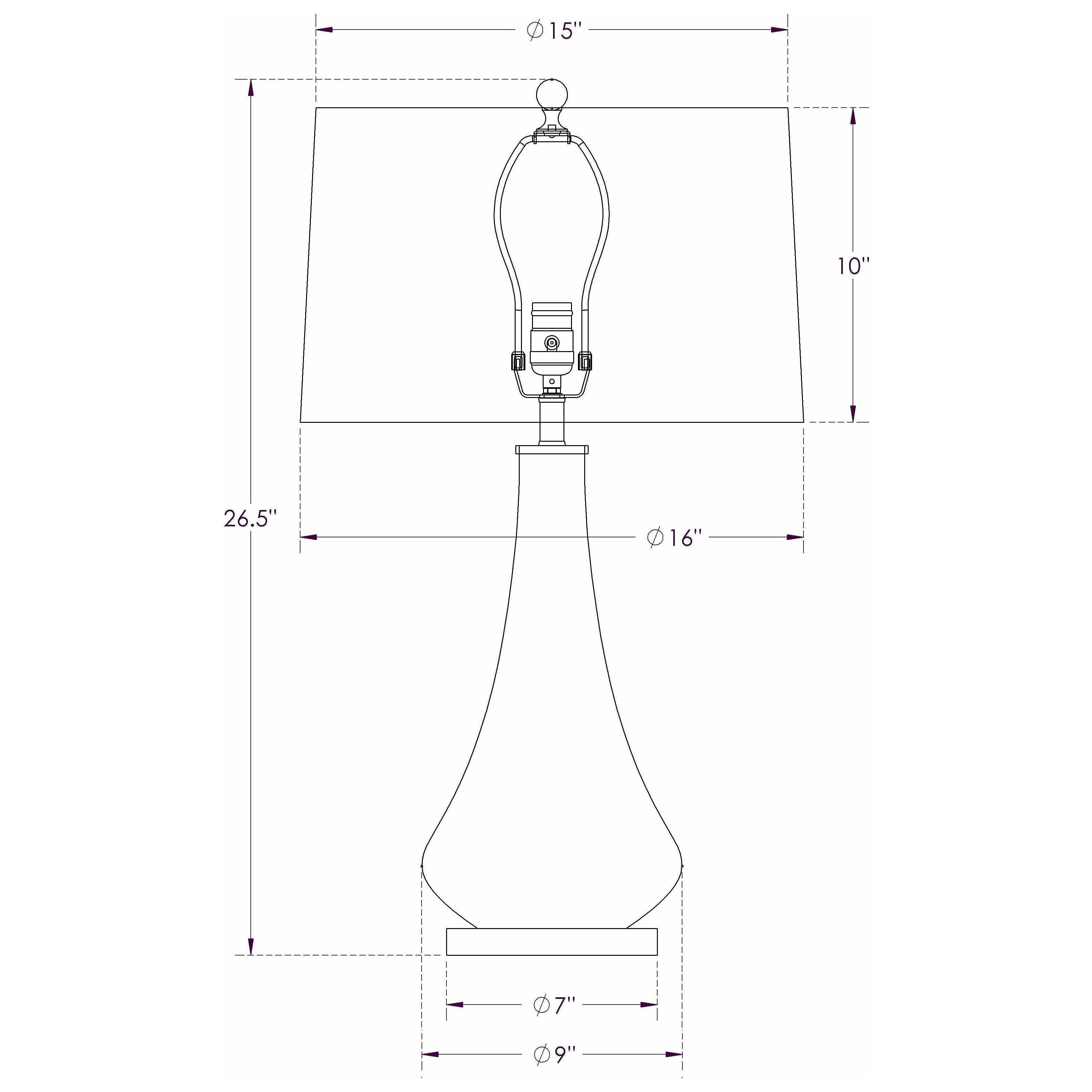 Flow Decor - Orwell Table Lamp - Lights Canada